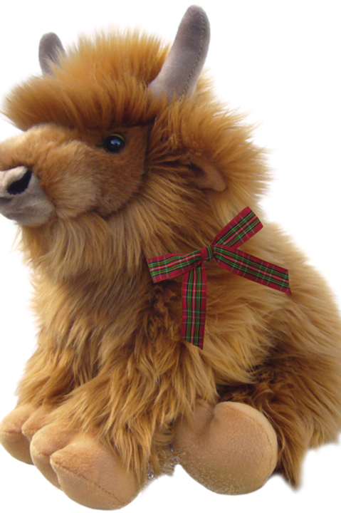 Medium Highland cow plush