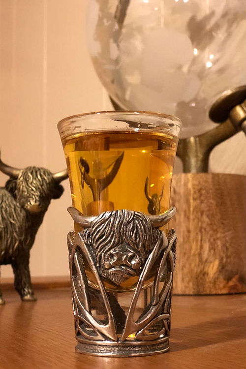 Handmade Pewter Shot glass