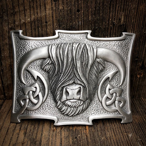 Highland Bull Beltbuckle